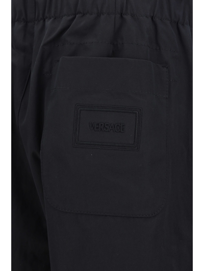 Versace Trouser In Nero