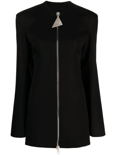 Shop Attico Mini Dress In Black  