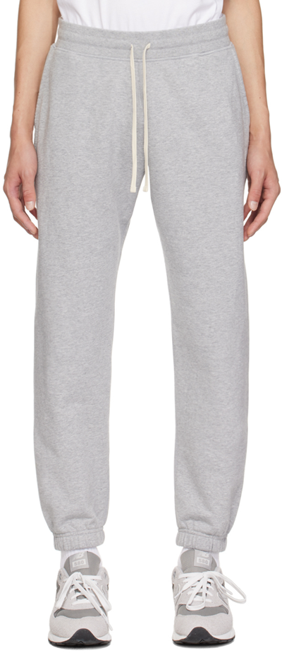 Shop Reigning Champ Gray Midweight Sweatpants In 060 Hgrey