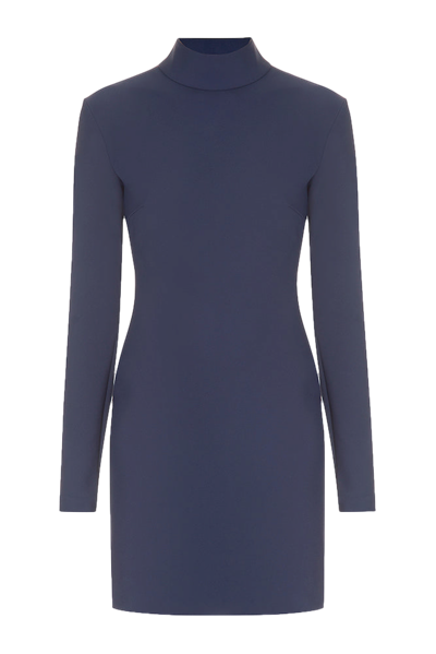 Shop A/m/g Mini Dress In Blue