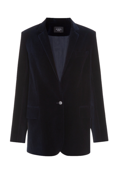 Shop A/m/g Soft Jacket In Black
