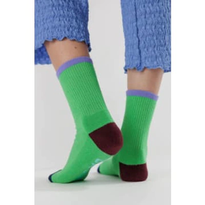 Shop Baggu Ribbed Aloe Mix Socks