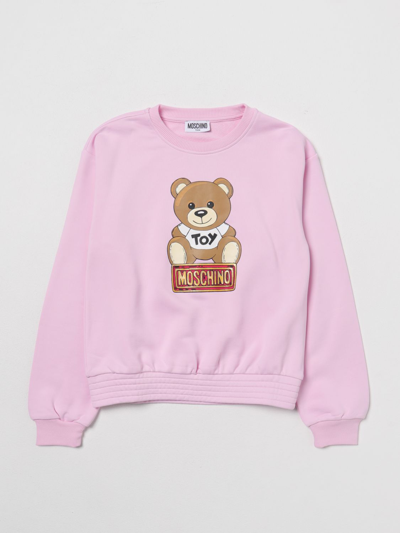 Shop Moschino Kid Sweater  Kids Color Pink