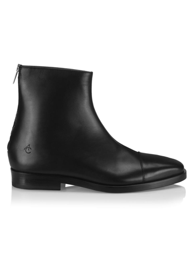 Shop Armando Cabral Men's Cufar Leather Ankle Boots In Noir
