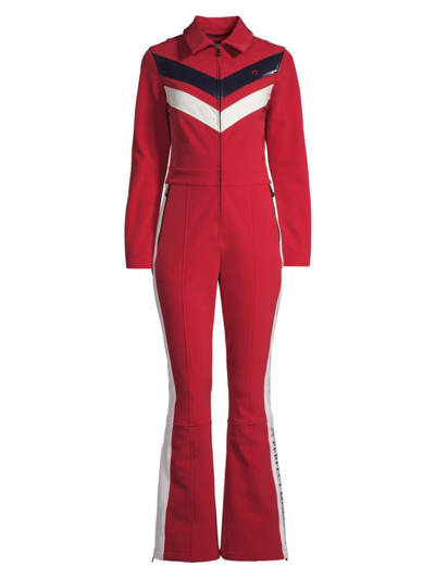 Shop Perfect Moment Women's Montana Ski Suit In Red