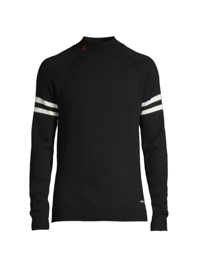 Shop Perfect Moment Men's Chamonix Mockneck Sweater In Black