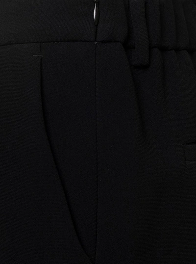 Shop Alberto Biani Black Pants With Side Pockets In Stretch Fabric