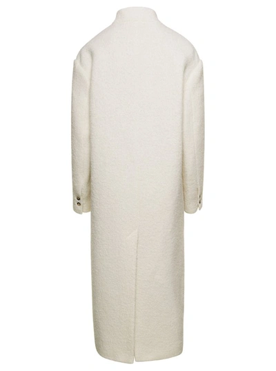 Shop Isabel Marant Étoile Sabine Coats In White