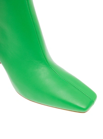Shop Liu •jo Leonie Hanne Green Leather Boots