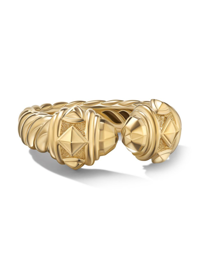 Shop David Yurman Women's Renaissance Ring In 18k Yellow Gold, 6.5mm