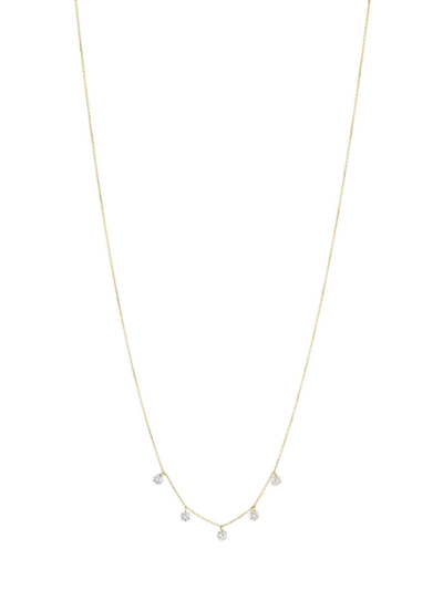 Shop Persée Women's Danaé 18k Yellow Gold & 0.54 Tcw Diamond Necklace