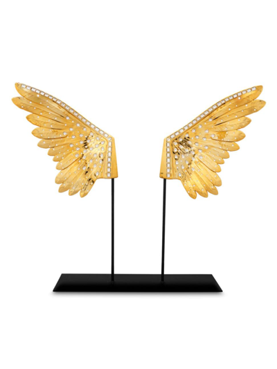Shop Crystamas Wings Of Stars Sculpture In Gold