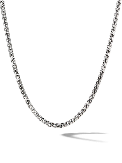 Shop David Yurman Men's Wheat Chain Necklace In Sterling Silver