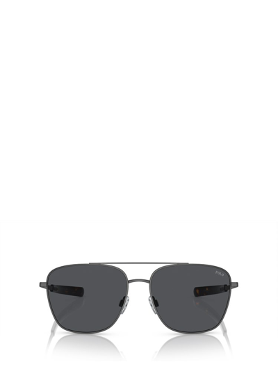 Shop Polo Ralph Lauren Eyewear Aviator Sunglasses In Multi