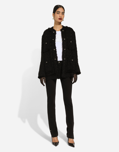 Dolce & Gabbana Girly Denim Jeans In Blue