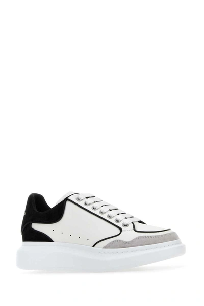 Shop Alexander Mcqueen Sneakers In White