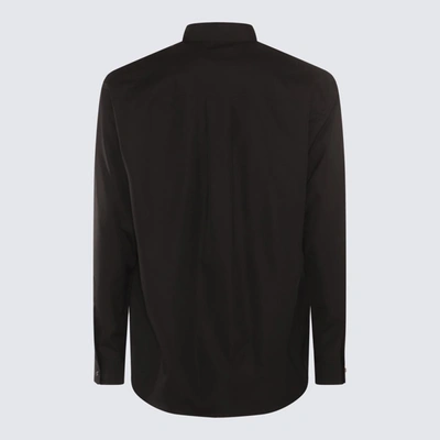 Shop Dsquared2 Black Cotton Shirt In Nero
