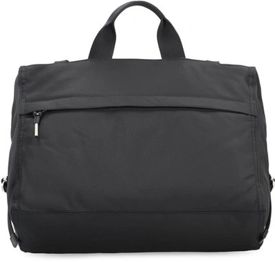 Shop Givenchy Medium Pandora Nylon Messenger Bag In Black