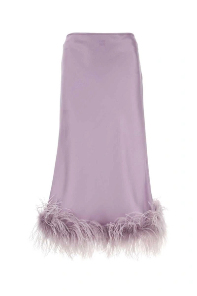 Shop Miu Miu Skirts In Purple