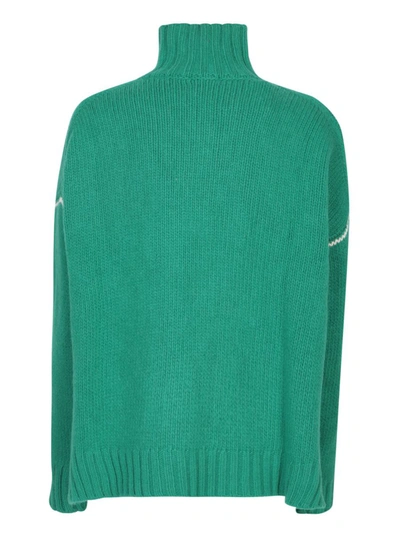 Shop Woolrich Sweaters In Green