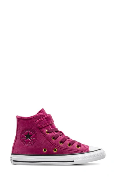Shop Converse Kids' Chuck Taylor® All Star® High Top Sneaker In Legend Berry/ White/ Black