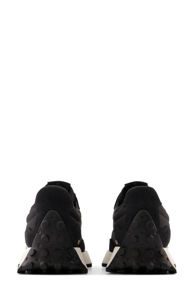 Shop New Balance 327 Sneaker In Black/ Sea Salt