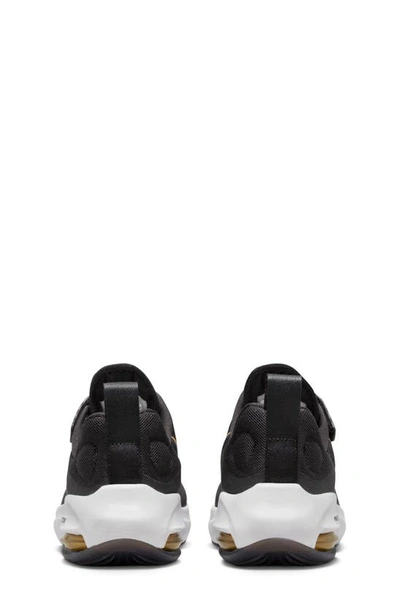 Shop Nike Kids' Air Zoom Arcadia 2 Running Shoe In Black/ Metallic Gold/ Grey