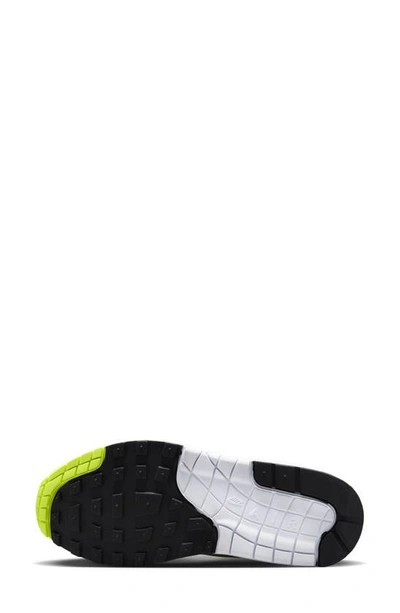 Shop Nike Air Max 1 '87 Sneaker In White/ Volt-sea Glass-black