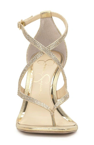 Shop Jessica Simpson Catarina Sandal In Gold 03