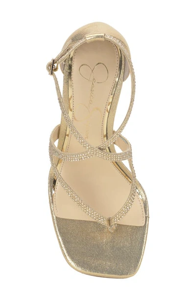 Shop Jessica Simpson Catarina Sandal In Gold 03