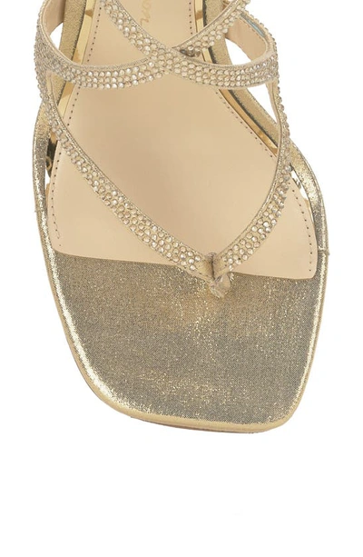 Shop Jessica Simpson Catarina Sandal In Gold 03