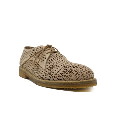 Shop Alaïa Alaia Perforated Leather Derbies