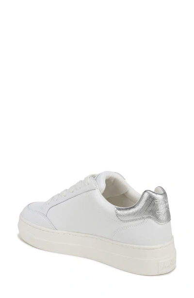 Shop Sam Edelman Wess Platform Sneaker In Bright White