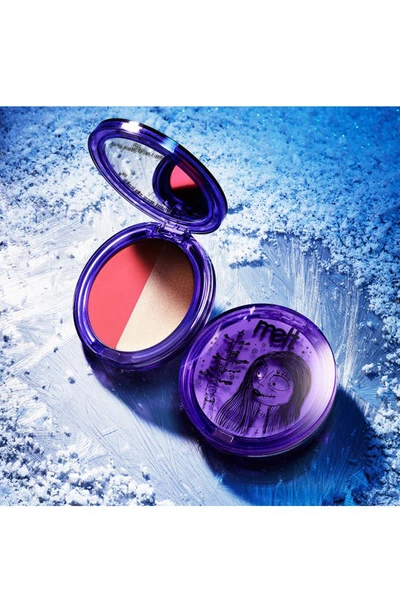 Shop Melt Cosmetics X Disney 'the Nightmare Before Christamas' Deadly Night Shade Cream Blushlight & Highlight Duo