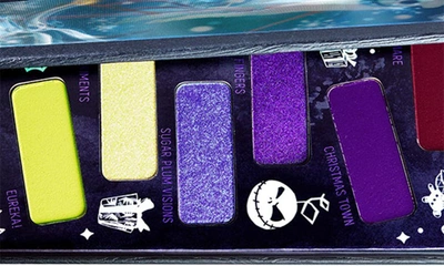 Shop Melt Cosmetics X Disney 'the Nightmare Before Christmas' Eyeshadow Palette In Christmas Town