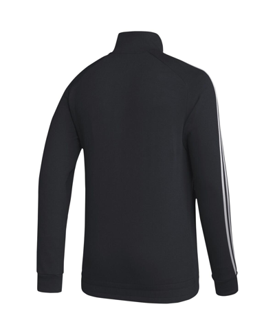 Shop Adidas Originals Men's Adidas Black Tampa Bay Lightning Raglan Full-zip Track Jacket