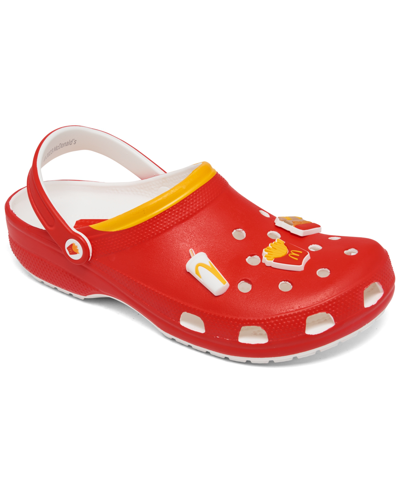 Shop Crocs Men's And Women's Mcdonald's Classic Clogs From Finish Line In Multi