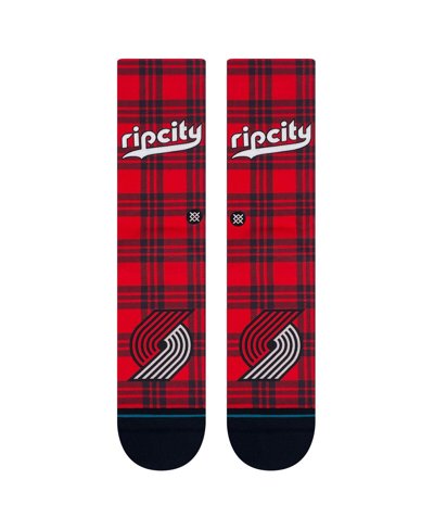 Shop Stance Men's And Women's  Portland Trail Blazers 2023/24 City Edition Crew Socks In Red