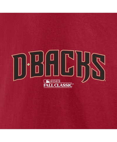 Fanatics Branded Ketel Marte Red Arizona Diamondbacks 2023 World Series Name & Number T-shirt In Red