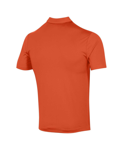 Shop Under Armour Men's  Orange Auburn Tigers Tee To Green Stripe Polo Shirt