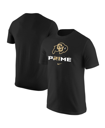 Shop Nike Men's  Black Colorado Buffaloes Coach Prime T-shirt