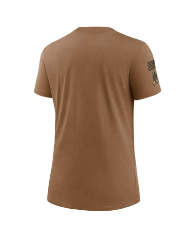 Nike Brown Cincinnati Bengals 2023 Salute To Service Legend Performance T-shirt In Brown