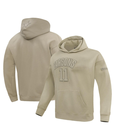 Pro Standard Men's  Micah Parsons Tan Dallas Cowboys Player Name And Number Pullover Hoodie In Tan
