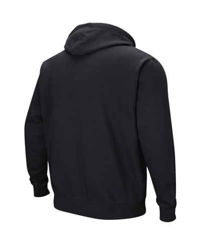 Colosseum Black Ohio State Buckeyes Double Arch Pullover Hoodie In Black