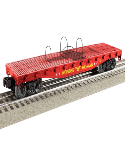 LIONEL DC COMICS WONDER WOMAN INVISIBLE JET FLATCAR 