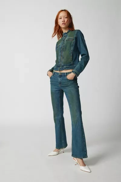 Shop Guess Originals Bootcut Jean - Go Tinted In Tinted Denim, Women's At Urban Outfitters