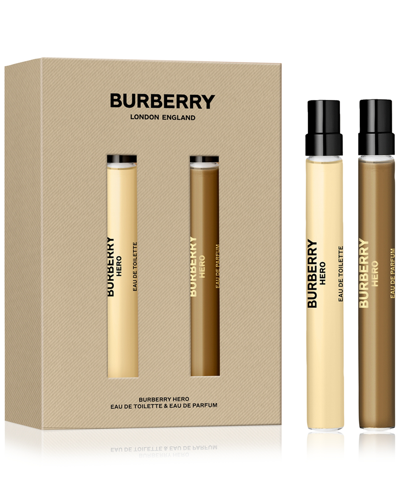 Shop Burberry Men's 2-pc. Hero Travel Spray Gift Set In No Color