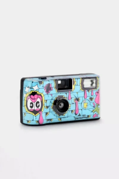Retrospekt X Evan Weselmann " Break Out" Simple-use 35mm Film Camera In Blue At Urban Outfitters In Blue