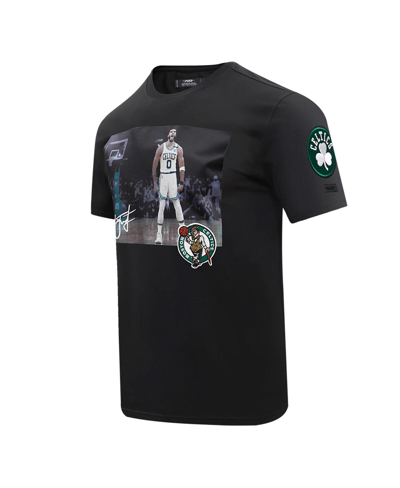 Pro Standard Jayson Tatum Black Boston Celtics Player Unguardable T-shirt In Black