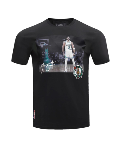Pro Standard Jayson Tatum Black Boston Celtics Player Unguardable T-shirt In Black